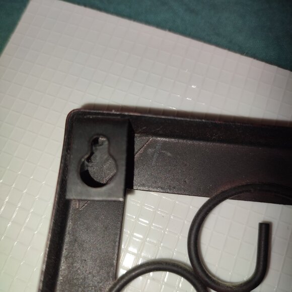 Home is where the heart is quote wall art metal ceramic mixed media cottagecore - Picture 8 of 10